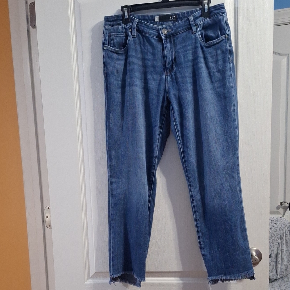 Kut from the Kloth Straight Leg Blue Jeans